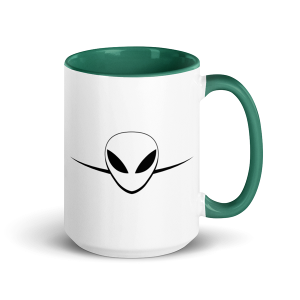 Alien mug green