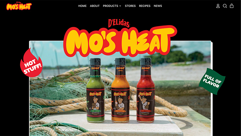 Mo's Heat website